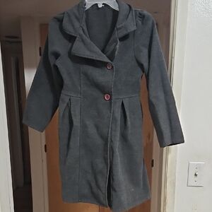 Girl's Gray Coat